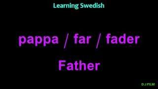 Learning Swedish (Lesson 12) 