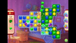 HomeScapes Level 666 no boosters (12 moves)