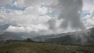 Quito tram ride up another 4,000 feet!