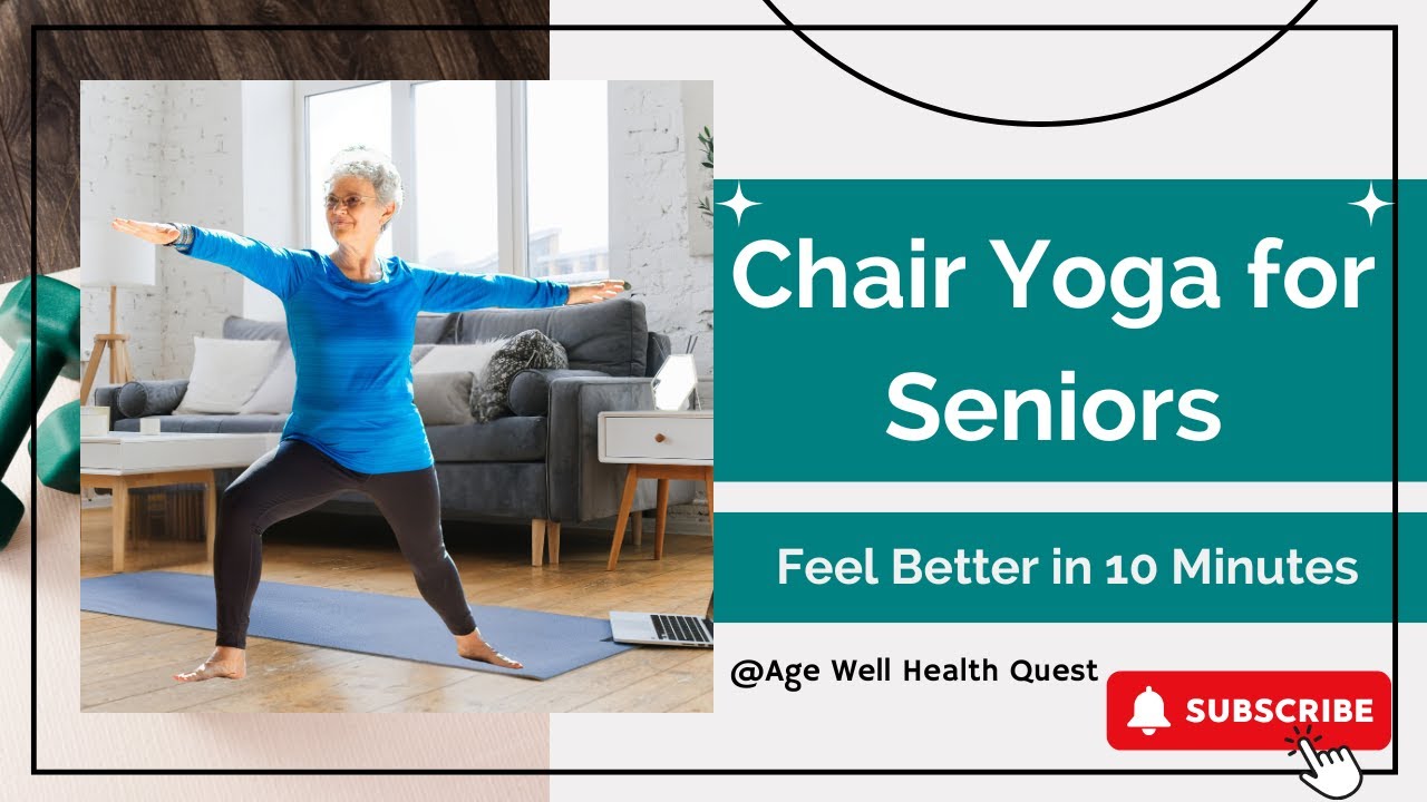 Chair Yoga for Seniors! - YouTube