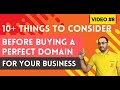 How To Choose The Best Domain Name For Your Business? | Video #8