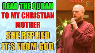 Read The Quran To My Christian Mother, She Replied It's From God || Brother Webb's Journey To Islam