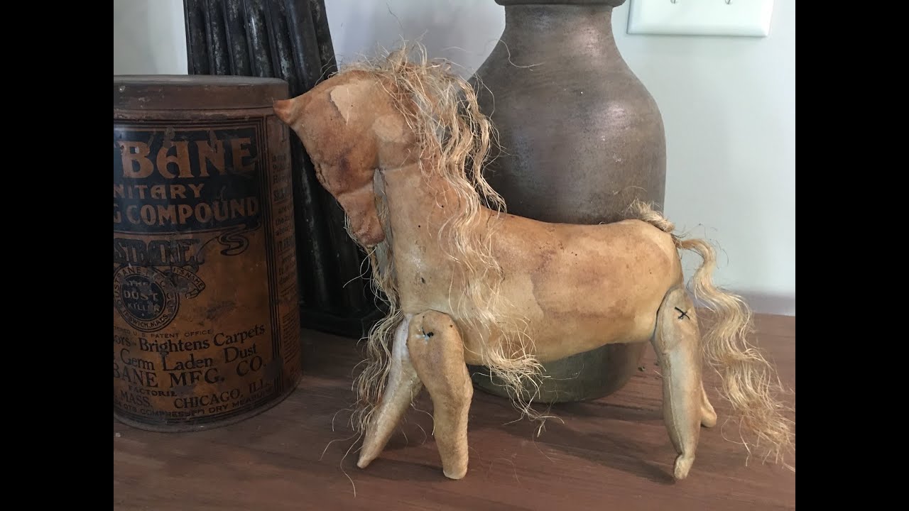 Primitive Decorating Ideas How to make a prim horse doll