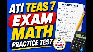 ATI TEAS 7 Exam Math Practice Test #nursingentranceexam #nursingschool