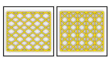 Rhino Grasshopper (Hexagonal Dendro Pattern)