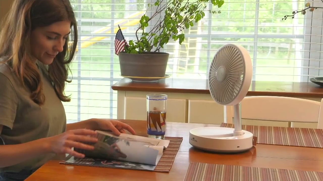 Air Innovations Rechargeable Portable 3in1 Fold and Carry Telescopic