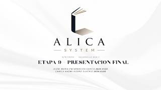 PROYECTO FINAL WEB ll- SISTEMA BIBLOTECARIO - ALICA SYSTEM