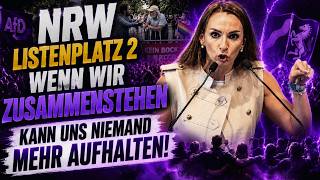 Enxhi Seli Zacharias AfD Listenplatz 2 in Marl AfD NRW Parteitag