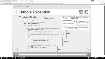 Java Basic Lecture 9 Exception [Xử lí ngoại lệ]