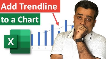 How to Add Trend line to an Excel Chart