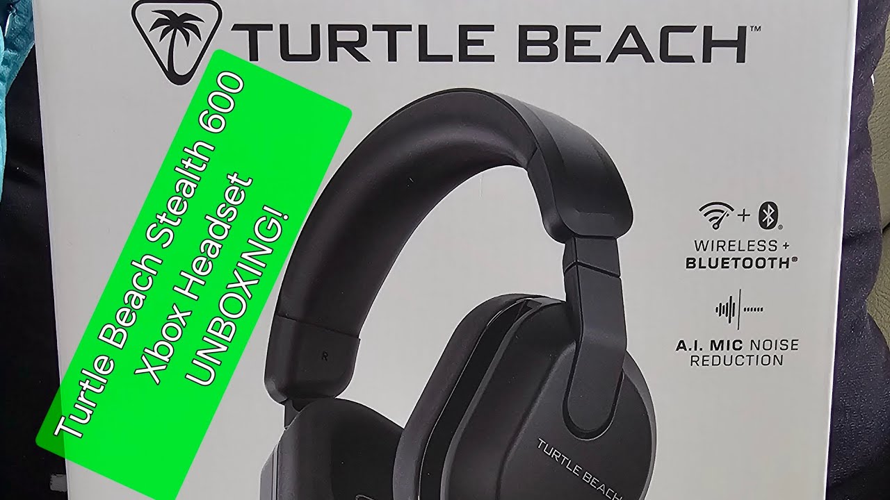 Turtle Beach Gen 3 Stealth 600 Xbox Headset UNBOXING!