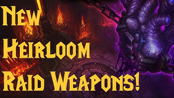 5.4 PTR: New Heirloom Raid Weapons, Next Level Cap Raised to 100?