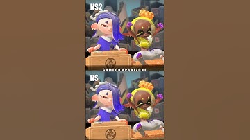 SPLATOON 3 Nintendo SWITCH 2 update comparison