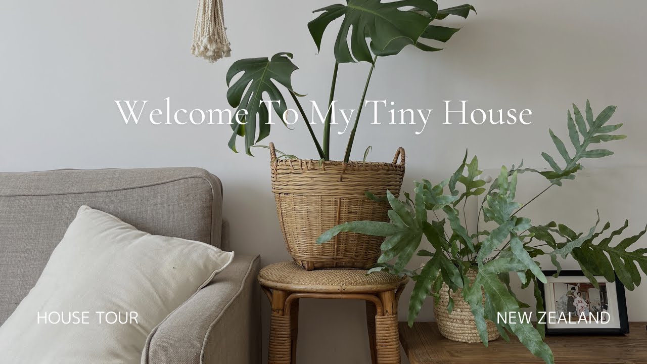 《ハウスツアー》NZで住んでいるTiny Houseの紹介vlog🧚🏼