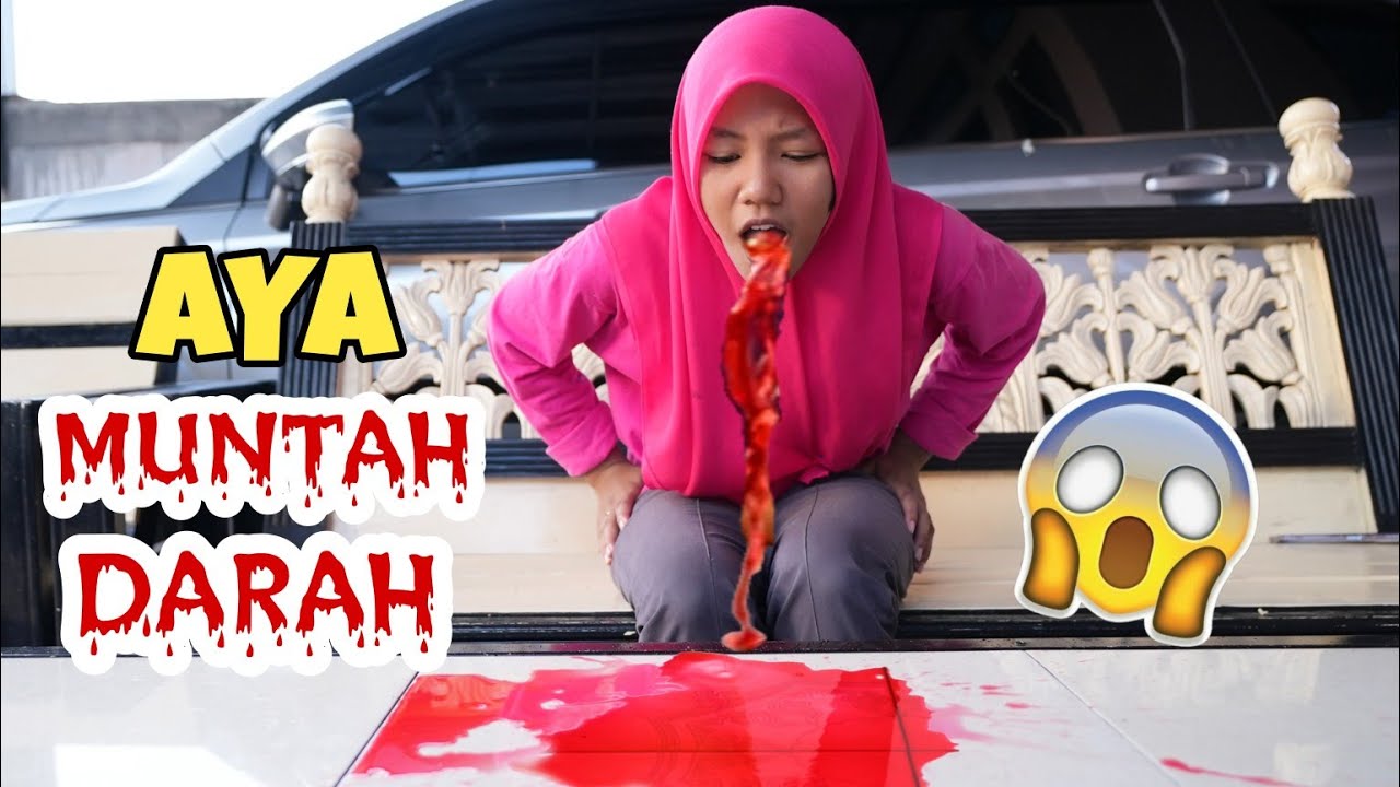 GAWAT AYA MUNTAH DARAH GARA-GARA MAKAN MAKANAN BASI | CHIKAKU FAMILY