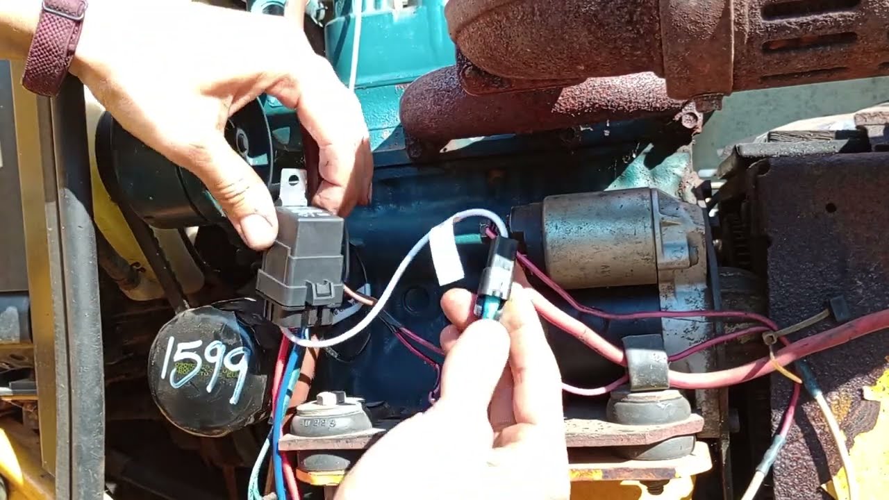 Starter Solenoid Replacement For Cub Cadet Tractor 2182, 782, 882 & Kubota Models