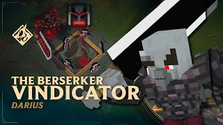 The Berserker Vindicator Darius 🗡️ Minecraft Edition🗡️ ​​​| RuneForge—LoL Custom Skins