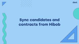 How to Sync Candidates and Contracts from HiBob to Deel