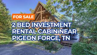For Sale Rental Cabin in Sevierville Tennessee with Views of Smoky Mountains
