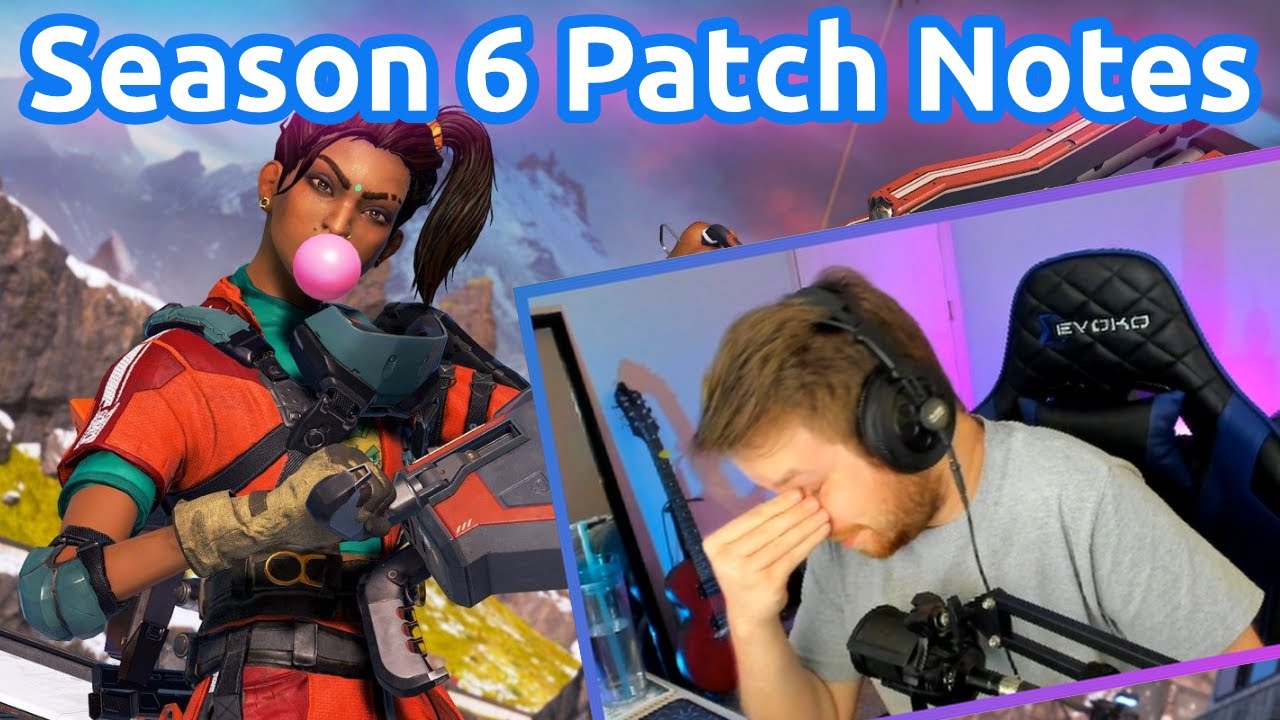 Apex Legends Season 6 Patch Notes Overview / Reaction! | New legend! New Volt SMG!
