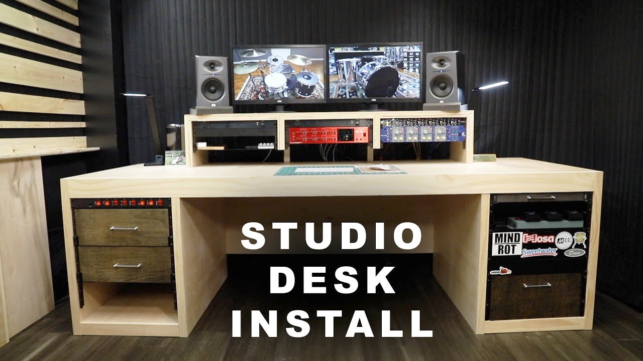 Building The Ultimate Studio Desk Youtube