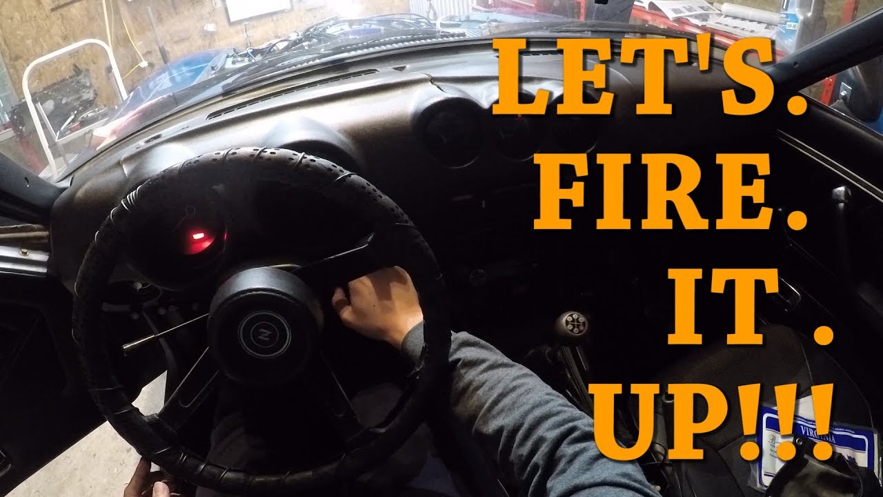 Datsun 280z Ep.28 Let's fire it up!