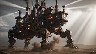 Steampunk City Walker