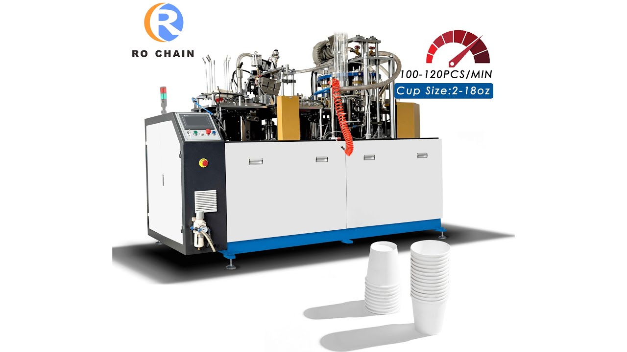 Lxp 100 2025 new LXP-100 paper cup machine with high speed smart easy use ...