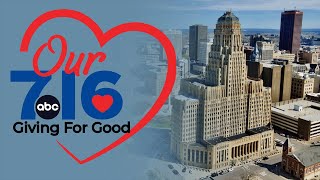 Our 716: Giving for Good, highlighting the efforts of Gigi's Playhouse, FeedMore WNY and WNYHeroes