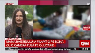 O bonă acuzată că a agresat un copil de un an în Bucureşti, reținută