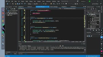 C# Programming Exercise Solution Form: Connect Visual Studio to Database with C# Class.