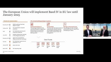 EBA Roadmap to implement the EU Banking Package