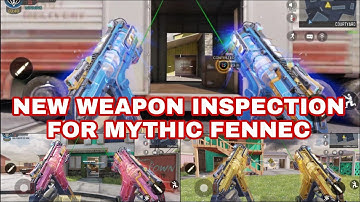 *NEW* Weapon Inspection of Mythic Fennec in COD Mobile
