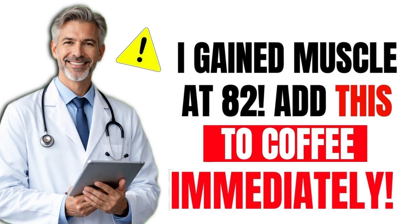 If You’re Over 60, Your Coffee May Be Destroying Muscle—Fix It With This | Senior Health Tips 