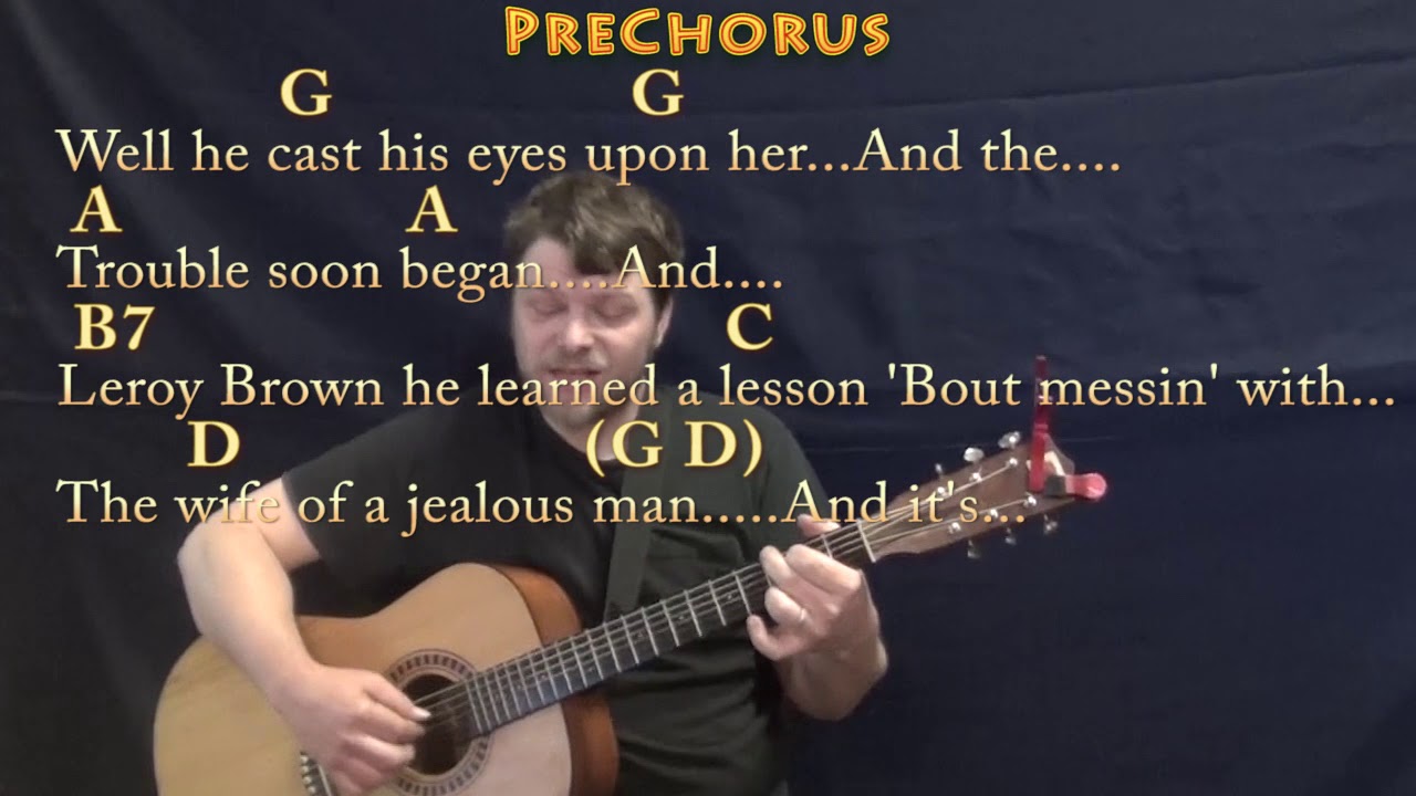 Bad Bad Leroy Brown Jim Croce Fingerstyle Guitar Cover Lesson With Bad bad leroy brown jim croce fingerstyle guitar cover lesson with