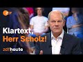 Olaf Scholz: "Demut ist angesagt" | Klartext mit dem SPD-Kanzlerkandidaten