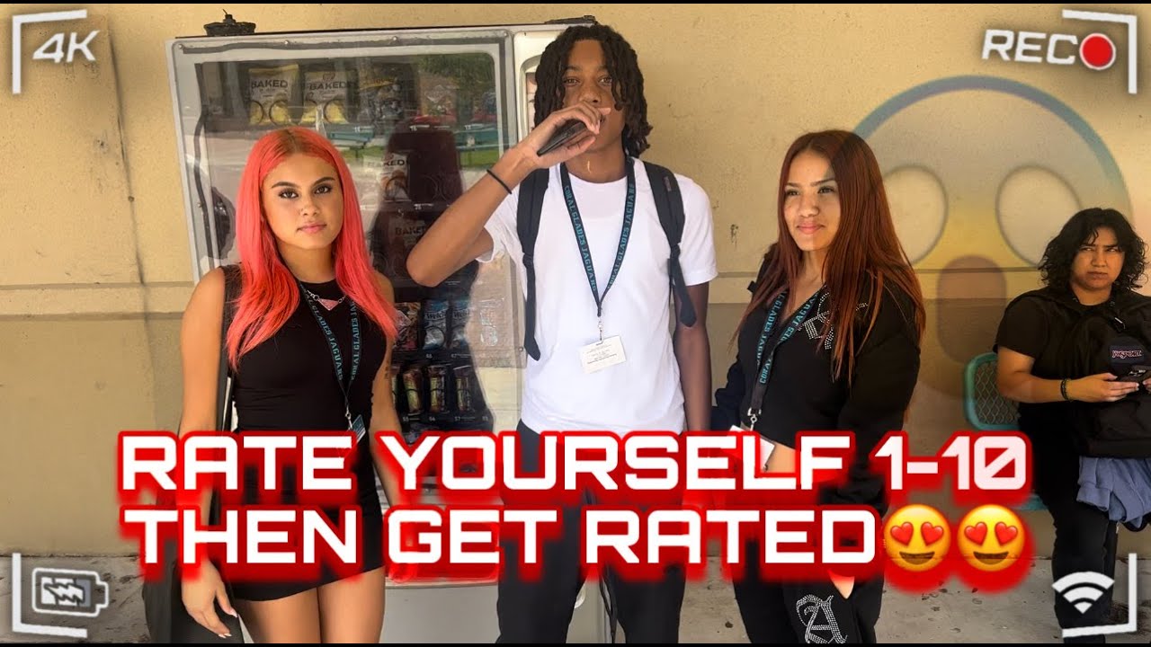 RATE YOURSELF 1-10 THEN GET RATED😍 I Highschool Edition