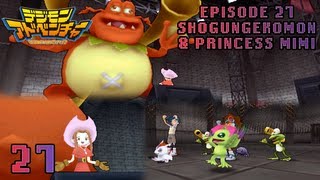 Digimon Adventure PSP - Walkthrough Episode 27 ~ ShogunGekomon and Princess Mimi