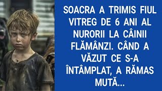 Soacra a trimis fiul vitreg de 6 ani al nurorii la câinii flămânzi. Când a văzut ce s-a întâmplat...