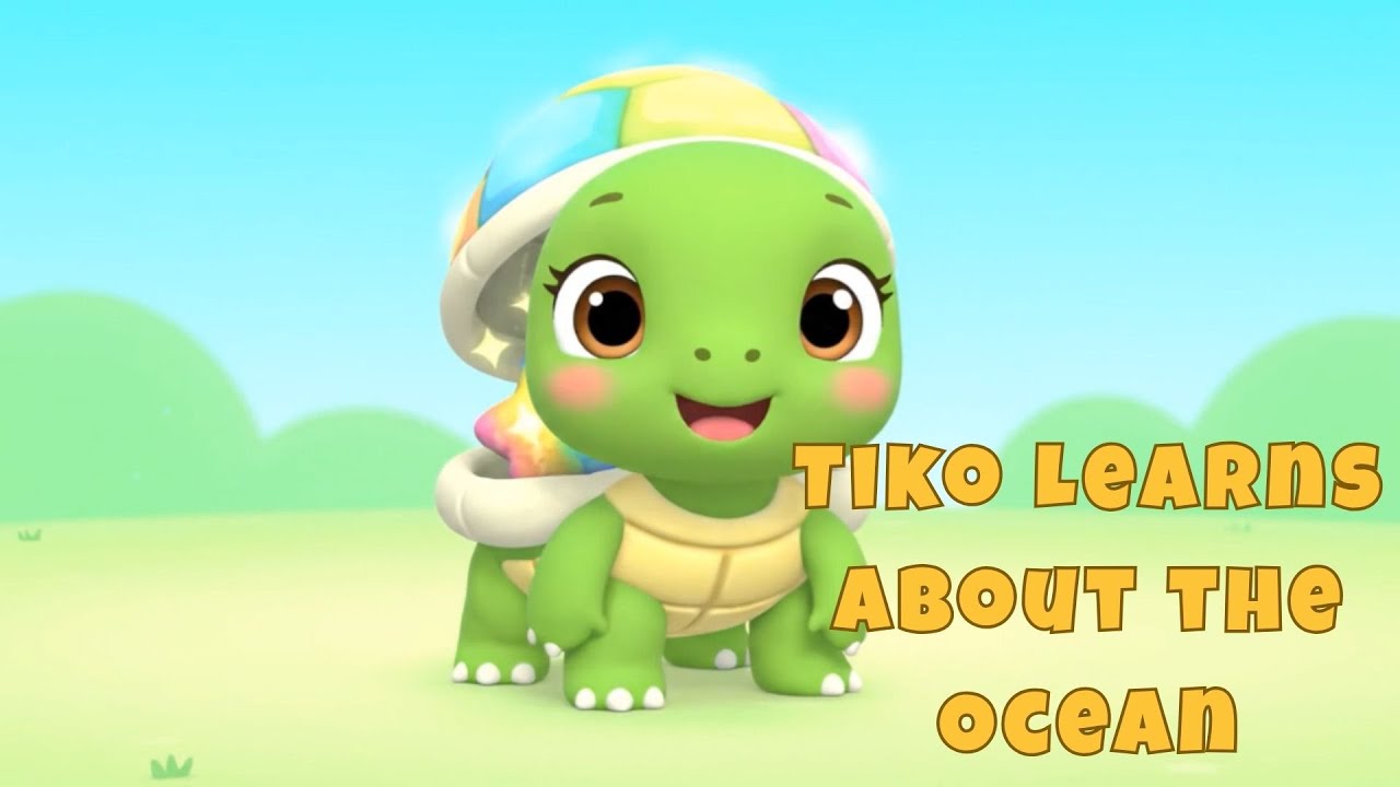 Tiko the Tiny Turtle Learns About the Ocean | Kids Learning Video