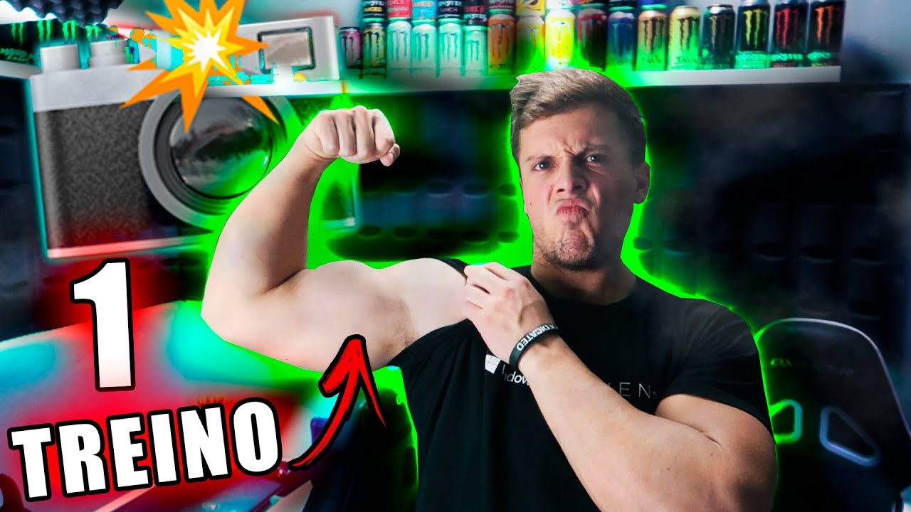 bruno fernando 1.TREINO E JÁ TIRO FOTOS NO GYM 😂 *react*