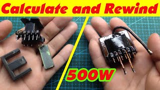 How to Calculate and Rewind Pulse Transformers