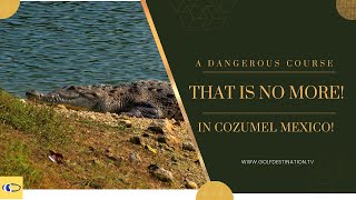Golf travel in the Caribbean to a Golf Course that is closed after Covid-19 in Cozumel, Mexico.