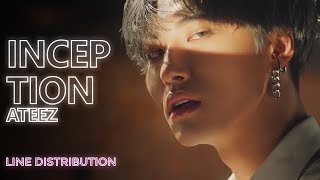 ATEEZ - INCEPTION (Line Distribution) | TheSeverus