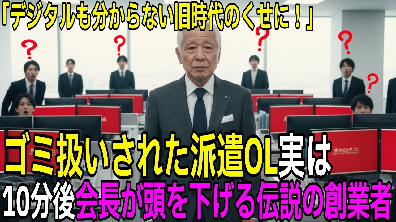 大物と知らず解雇した派遣OL…誠実対応が全てを変えた