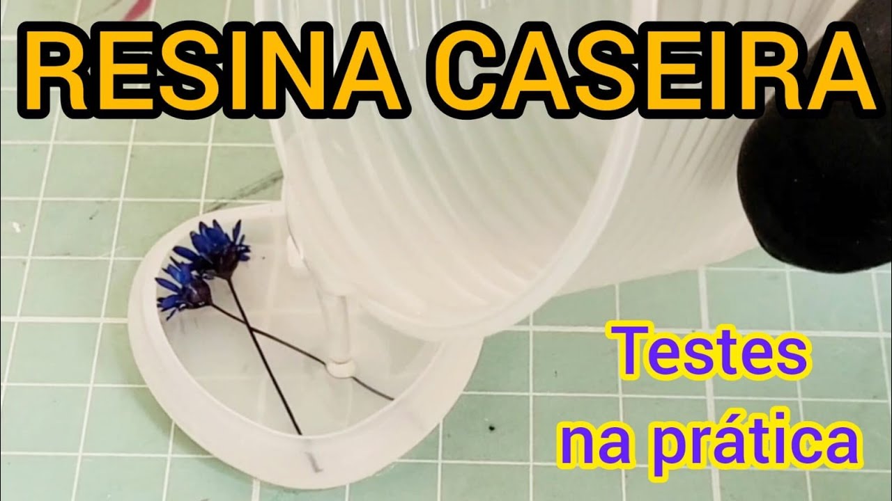 Como fazer RESINA EPÓXI caseira, Fiz testes práticos para ver se funciona 