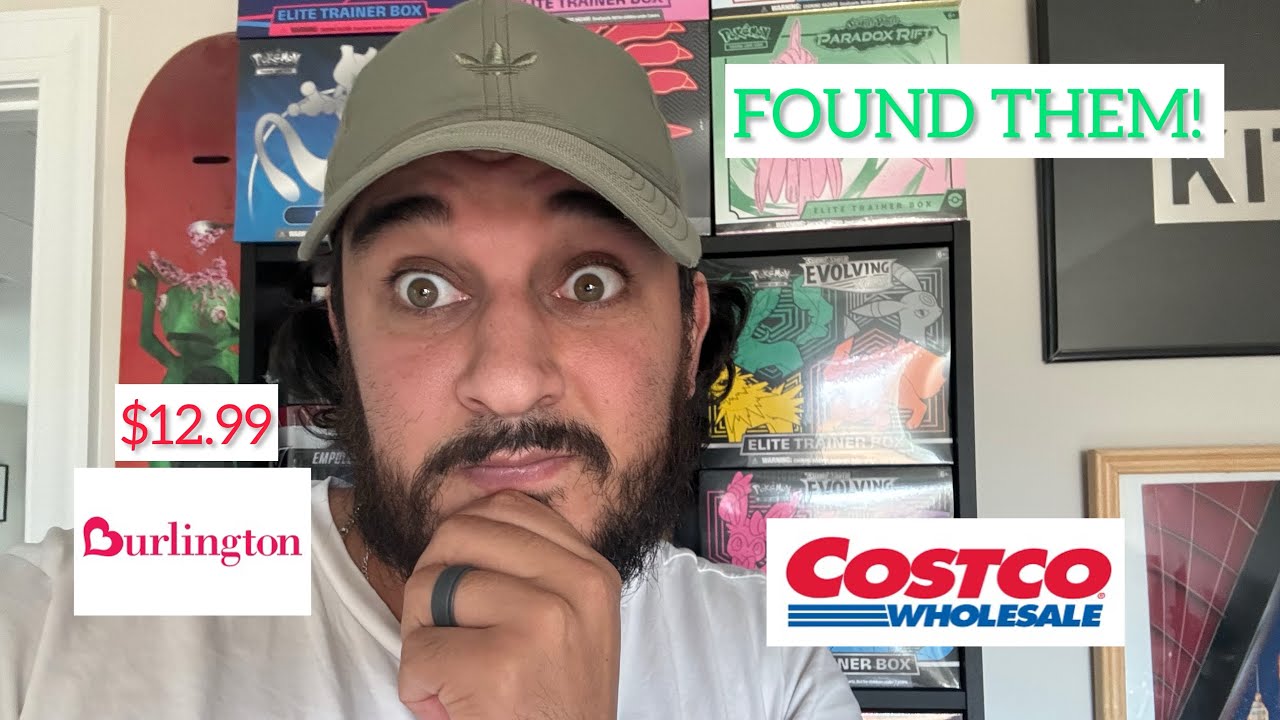 We found them! Costco and Burlington have Pokemon cards? YouTube