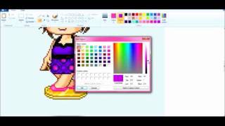 How To Recolor Your Fantage Character Using Paint