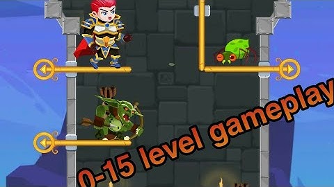 Hero Rescue - All 0-15 Levels Gameplay Android, iOS