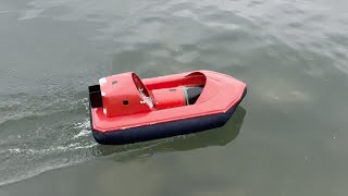 Simprop Hoverstar - water hover test run with 2 blade 8x6 prop